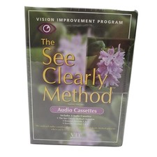 The See Clearly Method Vision Improvement Program Set Complete 4 Cassette Tapes