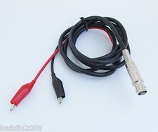 1pc 5ft/3.3ft BNC Female Jack to Dual Alligator Clip Test Cable Optional