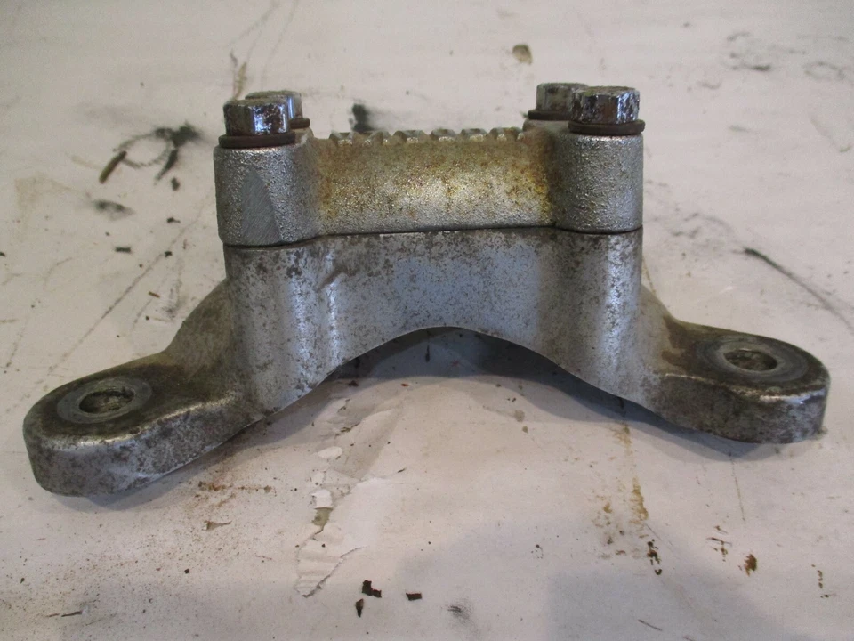 Placa de manija triple árbol superior puente 1968 Hodaka ace 100 Foto 3 de 4