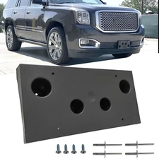 For 2015-2019 GMC YUKON Front License Plate Frame Tag Mounting Bracket Holder