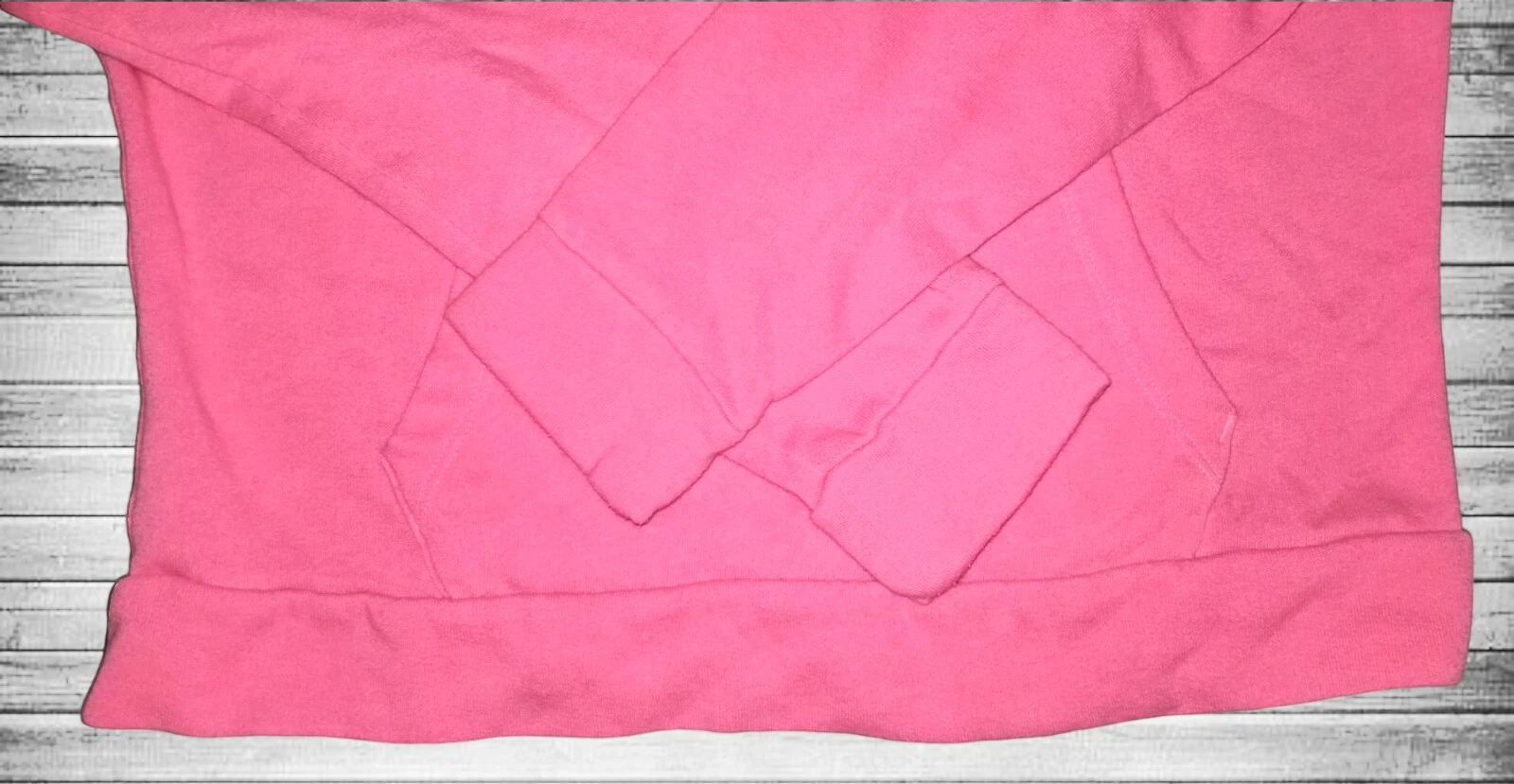 UNDERCOVER Felpa con cappuccio Victoria's Secret ROSA Taglia: XS Rosa Bianco e Nero