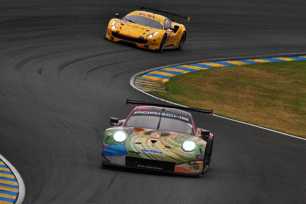 Porsche 911 RSR No56 24h Le Mans 2019 Racing Photo
