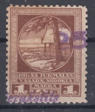 Latvia - Local revenue RIGAS JURMALA Summ. Res. Tax 1 Lats p.10 I&B C8a I 1923