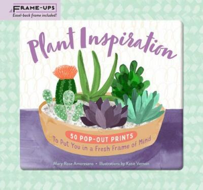 Plant Inspiration Frame-Ups: 50 Pop-Out Prints to Put You in a ...  (paperback)