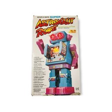 1992 Jojo Rotate-O-Matic Super Astronaut Robot Automatic Action Battery Operated