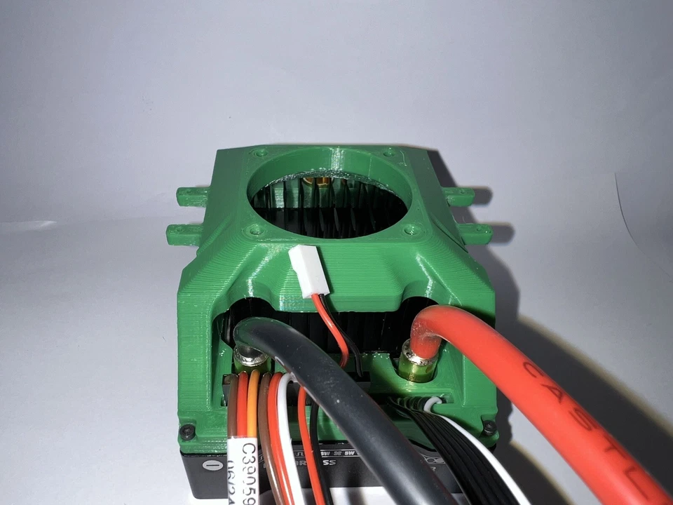 CASTLE CREATIONS XLX2 - ABS CASE ONLY - For Use With 40mm FAN. - Image 2 of 4