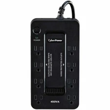 CyberPower SE450G1 8-Outlet 450VA PC Battery Back-Up System and Surge Protector