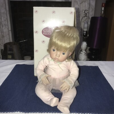 VINTAGE nicht mehr produziert 1993 Ashton Drake SUGAR PLUM 11'' Porzellanpuppe in orig Box #600
