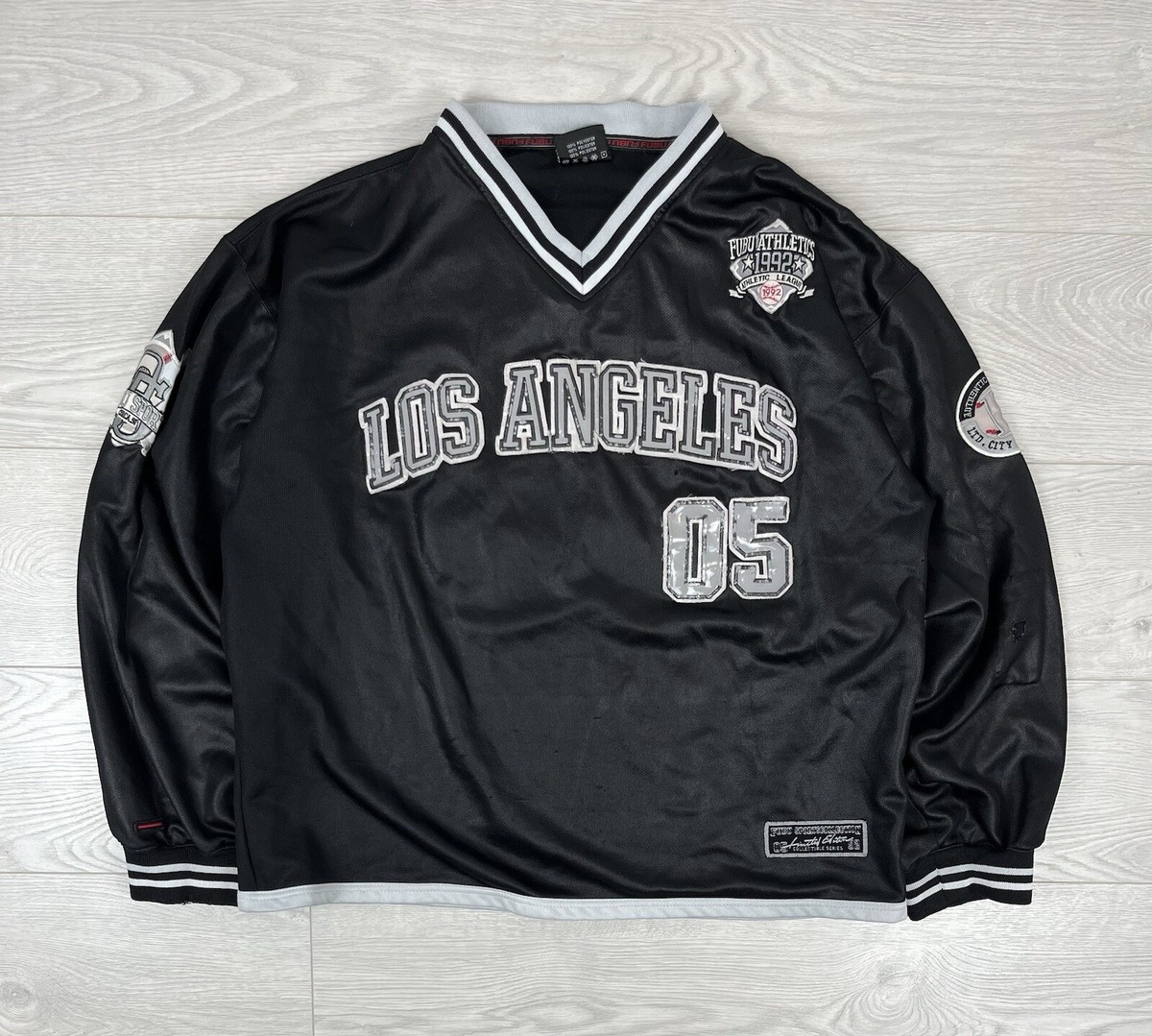 Fubu Los Angeles Vintage Y2K Rap Longsleeve Sweatshirt Fubu Los Angeles Vintage Y2K Rap Longsleeve Sweatshirt
