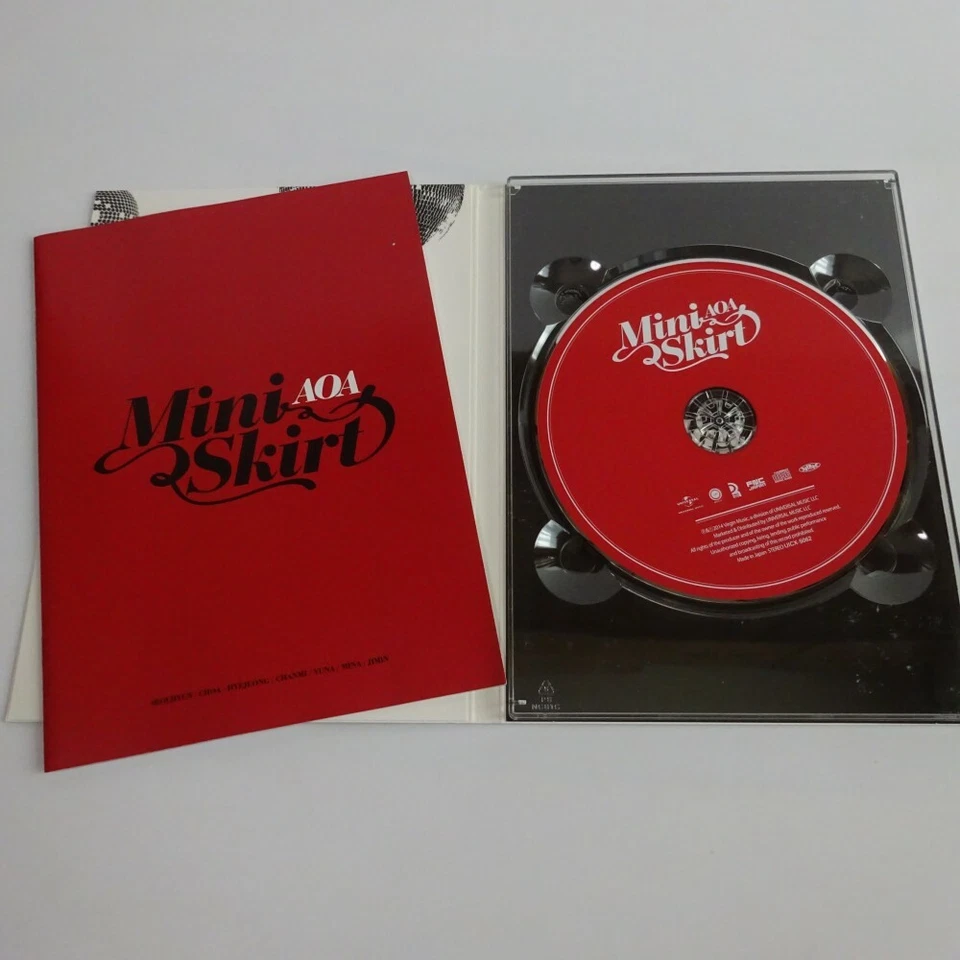 AOA Mini Skirt Type B JAPAN CD + PHOTOBOOKLET - Image 3 of 4