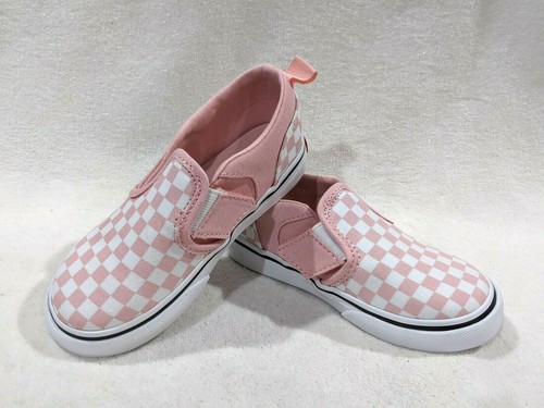 vans asher pink checkerboard