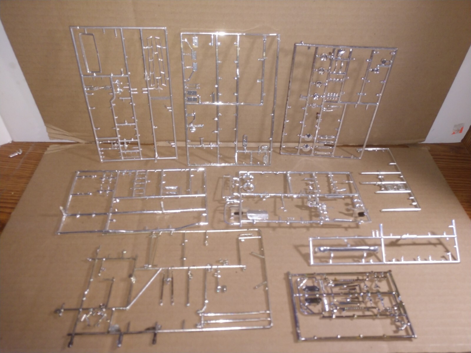 AMT Revell monogram 1/24 1/25 Assortment Chrome Junkyard Plastic Model ...