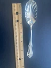INTERNATIONAL '' JOAN OF ARC' 925 STERLING SILVER SUGAR SHELL SPOON