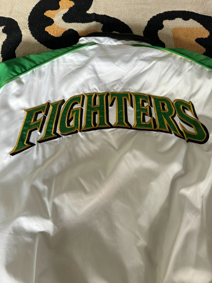 2003 Nippon ветчины боец Хоккайдо бейсбол мяч разминка куртка - Изображение 3 из 4