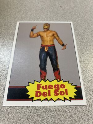 1984 AEW Superstar Fuego Del Sol Custom Card A-224