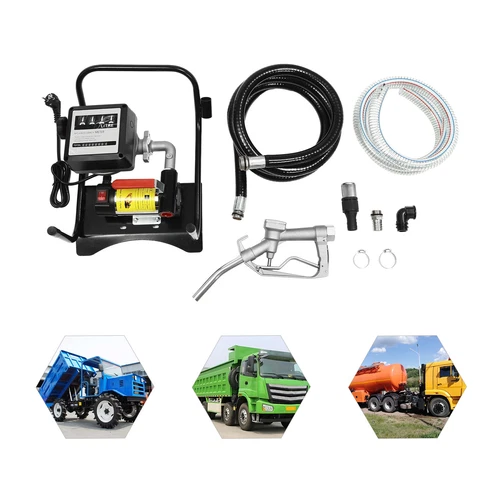 230v Dieselpumpe Heizölpumpe Krafstoffpumpe Elektrisch Tankstelle Biodieselpumpe - Bild 3 von 21