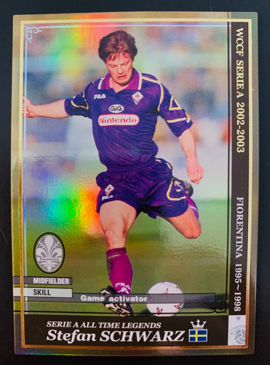 WCCF FW 黒カード 大放出！ 2002-03 Panini WCCF Serie A Legend ATLE Stefan Schwarz Fiorentina