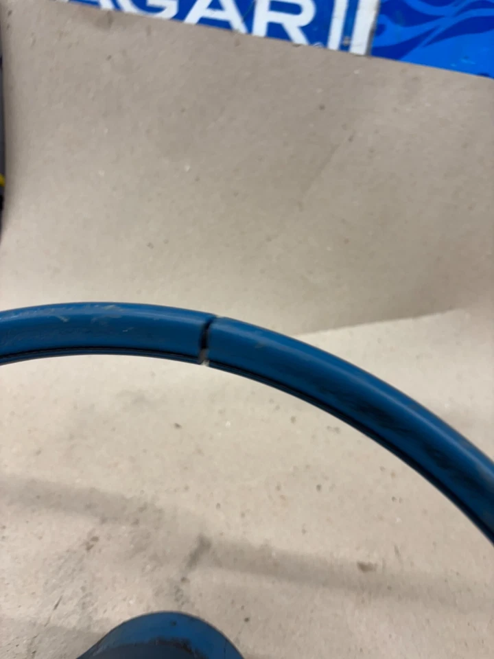 Volante AZUL usado y botón de bocina 70 71 72 73 Maverick Comet Mustang pinto Foto 4 de 4