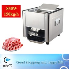 Meat Cutter Dicer Slicer Commercial Electric Meat Cutting Machine 850W 150kg/h
