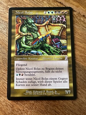Nicol Bolas - Time Spiral - EX - DE - MTG - Magic the Gathering - TCG  Card Game