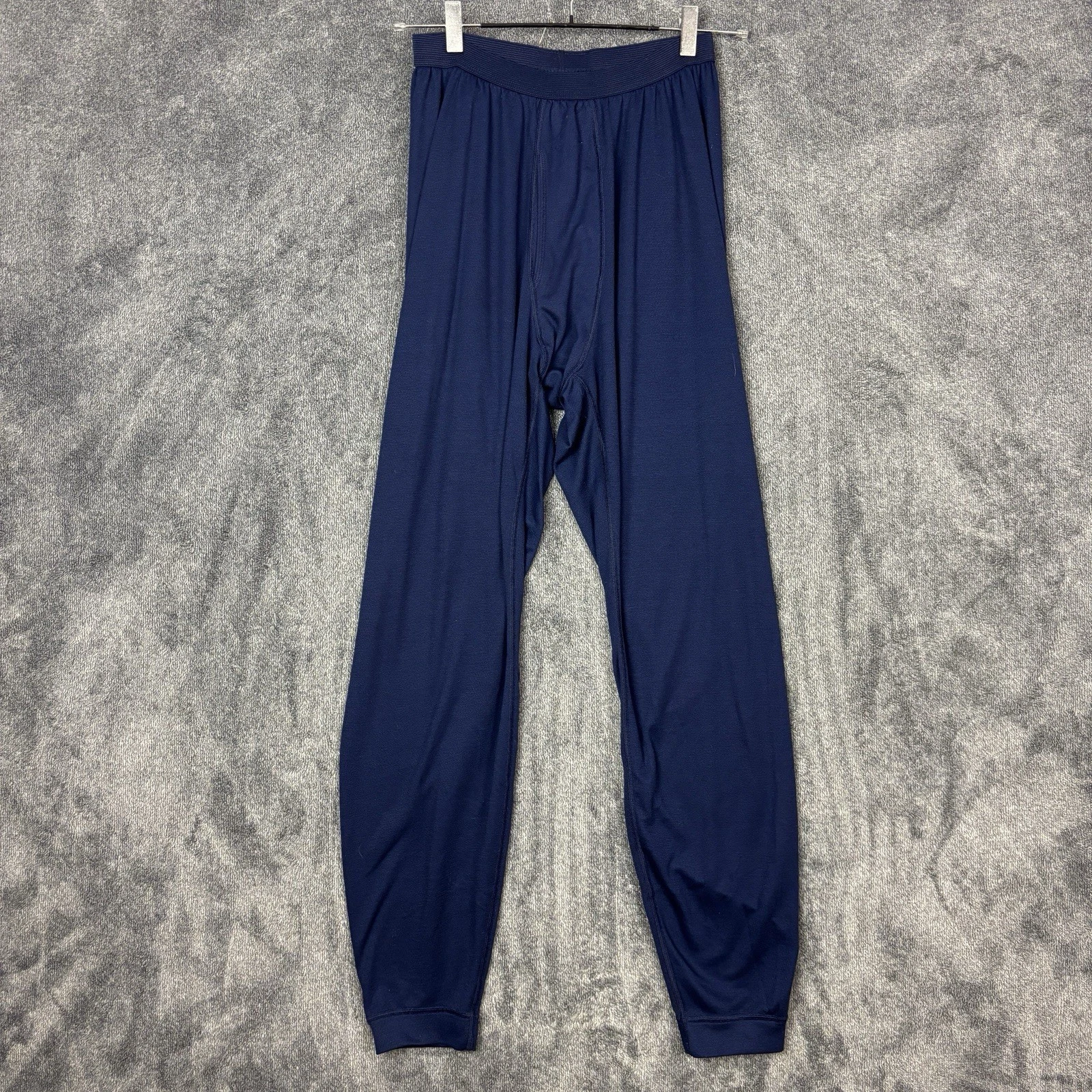 Patagonia Capilene Mens Large Blue Baselayer Pants Tights Ski Snowboard