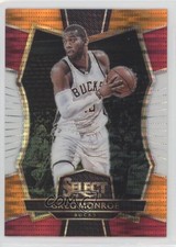 2016-17 Panini Select Premier Level Tri-Color Prizm Greg Monroe #133 0c6