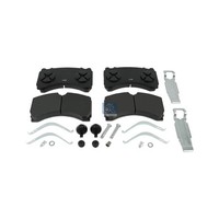 Bremsbelagsatz Scheibenbremse Hinterachse DT Spare Parts FüR U.A. MB Arocs