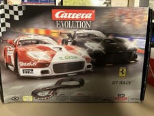 Carrera Evolution GT Race Rennbahn Komplettse...