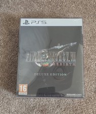 Final Fantasy VII Rebirth Deluxe Edition, Brand new sealed, Sony PS5