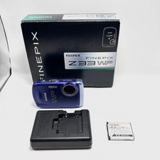 FUJIFILM FinePix Z33 WP Blue Compact Digital Camera Seller Japan