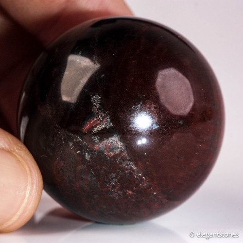 62g35mm Red Tiger Eye Sphere Crystal Ball Natural Quartz Healing Gemstone Chakra - Foto 10 di 10
