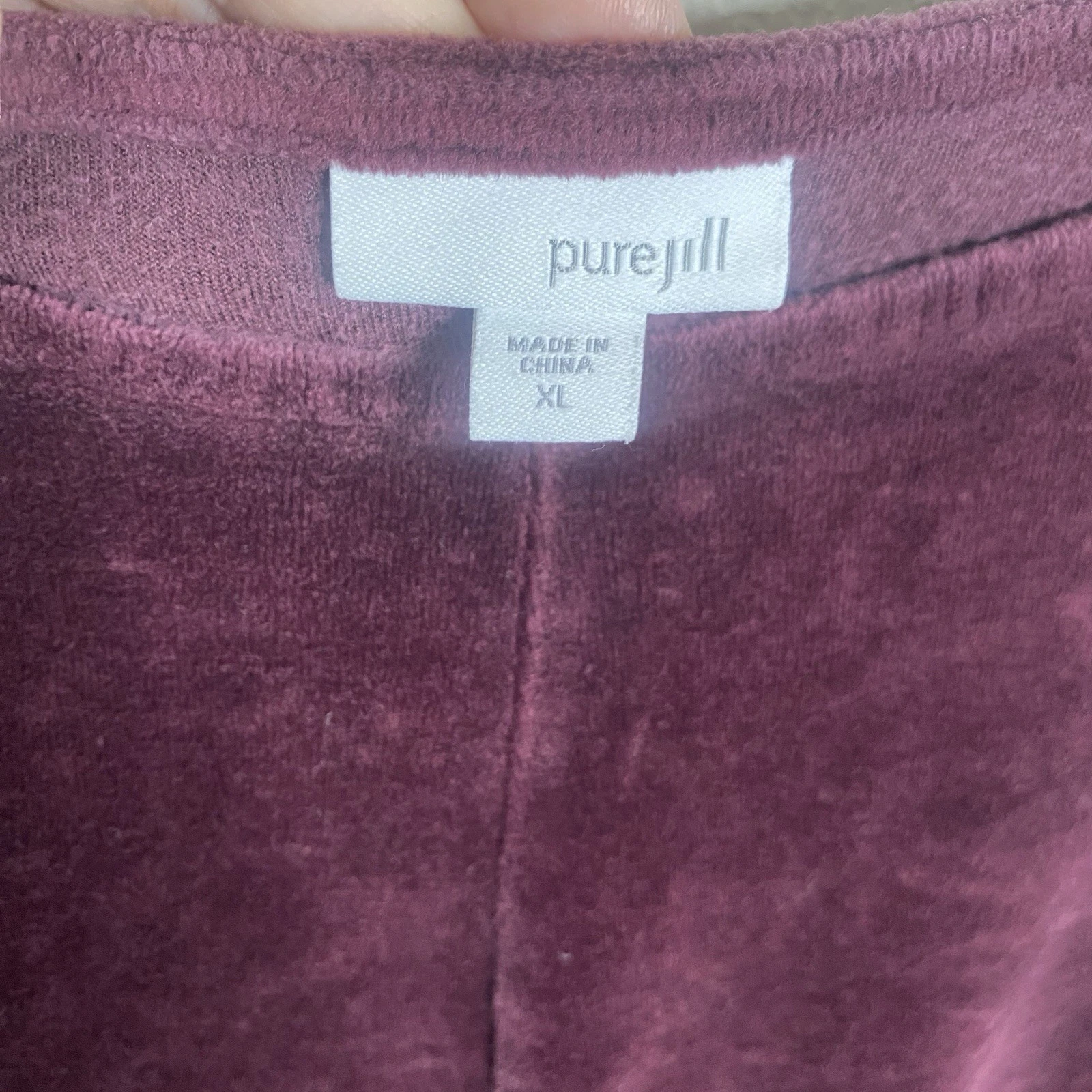 VETEMENTS Abito donna puro velluto Jill taglia XL Pima cotone peluche velluto tasche a cambio