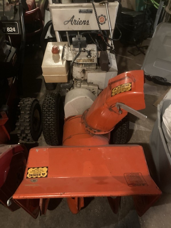 Ariens 8/24 Snow Thrower Snow Blower