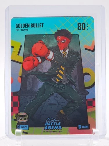 MATTHEW GOLDEN BULLET 2025 BO JACKSON BATTLE ARENA FIRST ED 80'S RAD BF Q3668-6