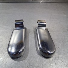 BMW Mini Cooper S R52 2000-2006 PAIR Boot Hinge Cover Trims in Chrome