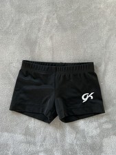 Gk Gymnastics-Dance Girls Black Shorts Size Child S Excellent Condition