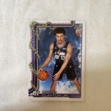 Topps 2025-26 Holiday Walter Clayton Jr. #H178 Utah Jazz Rookie Basketball Card