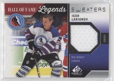 2021-22 Upper Deck SP Game Used HOF Legends Sweaters Igor Larionov #HOF-IL 1d4