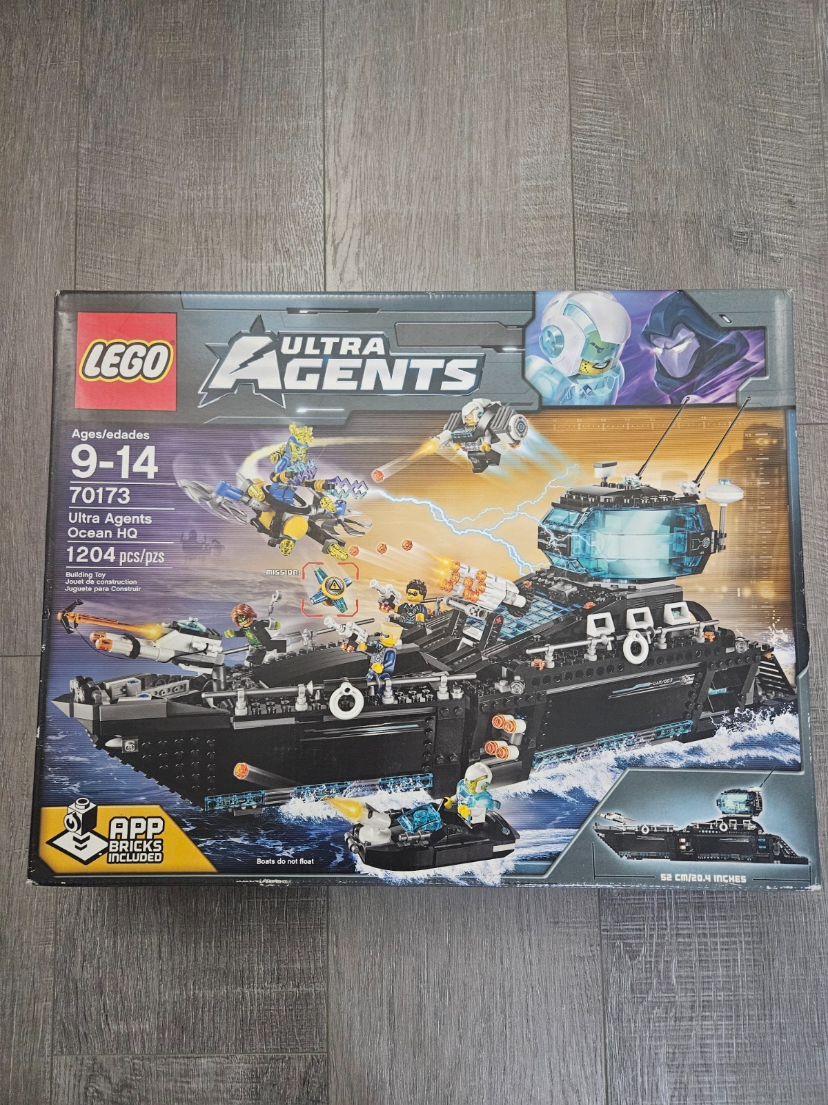LEGO Ultra Agents: Ultra Agents Ocean Hq (70173) FREE SHIPPING