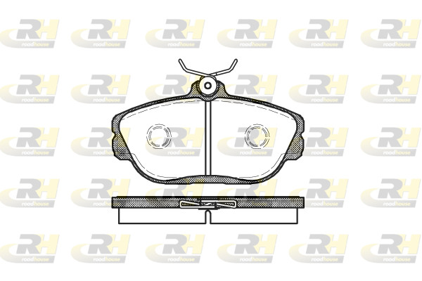 Roadhouse Bremsbelagsatz Scheibenbremse Vorne FüR Ford USA Windstar A3 2453.00-image