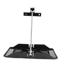 Black Battery Tray Mount Bracket Kit, 27cm Storage Hold Down Clamp, Car 27CM