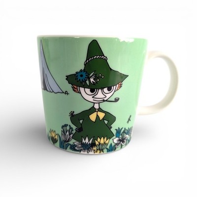 Arabia Moomin Snufkin Mug   Excellent Condition   Finland Jansson Finnish Nordic