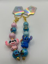 Lilo and Stitch Keychain/Bag Charms Lot of 2. Brand New Free Shipping
