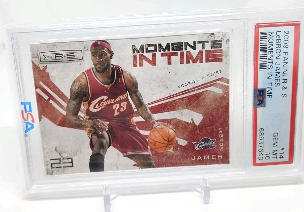 2009-10 Panini Rookies & Stars Moments in Time LeBron James PSA Gem Mint 10