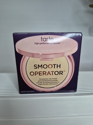 Tarte Smooth Operator Amazonian Clay Light Pressed Powder Full Size New