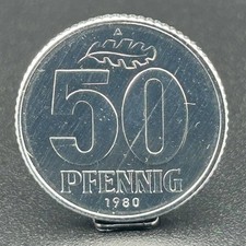 50 fenigów 1980 A NRD