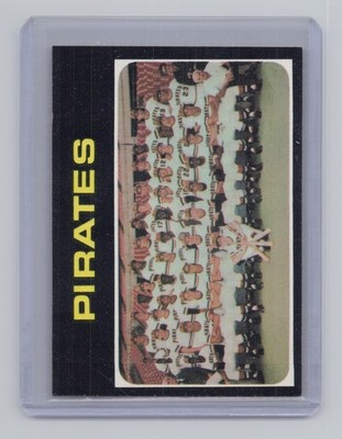 1971 Topps- #603 Pirates Team Records Clemente NM or Beter 