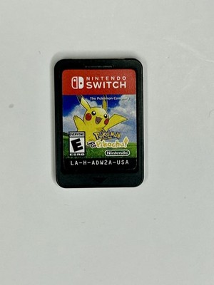 Pokemon Let's Go Pikachu (Nintendo Switch, 2018) Cartridge Only Tested 