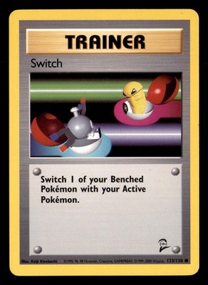Pokémon TCG Base Set 2 Switch Common Regular 123/130