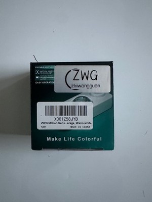 ZWG Bewegungsmelder Unterschrank Küchenleuchten Innen, 4er Pack Schrankleuchten 